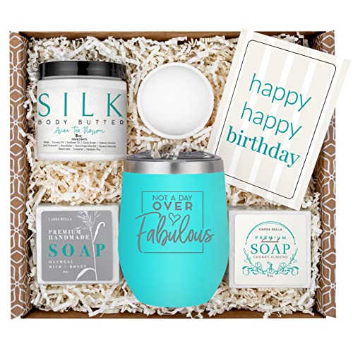 Happy Birthday Gift Box for Women - Unique Birthday Gift Baskets for Best Friend, Sister, Daughter | Thoughtful Present for Her Special Day | Perfect for Birthdays, Anniversaries & Celebrations