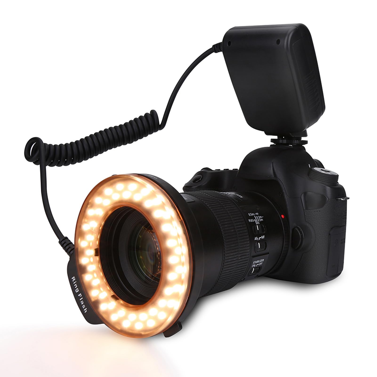 Yoidesu Portable LED Video Light for DSLR Camera, Camcorder & Vlogging - 5600K Daylight Balanced Fill Light with Adjustable Brightness | Perfect for YouTube Videos, Photography, Live Streaming & Indoor Shooting