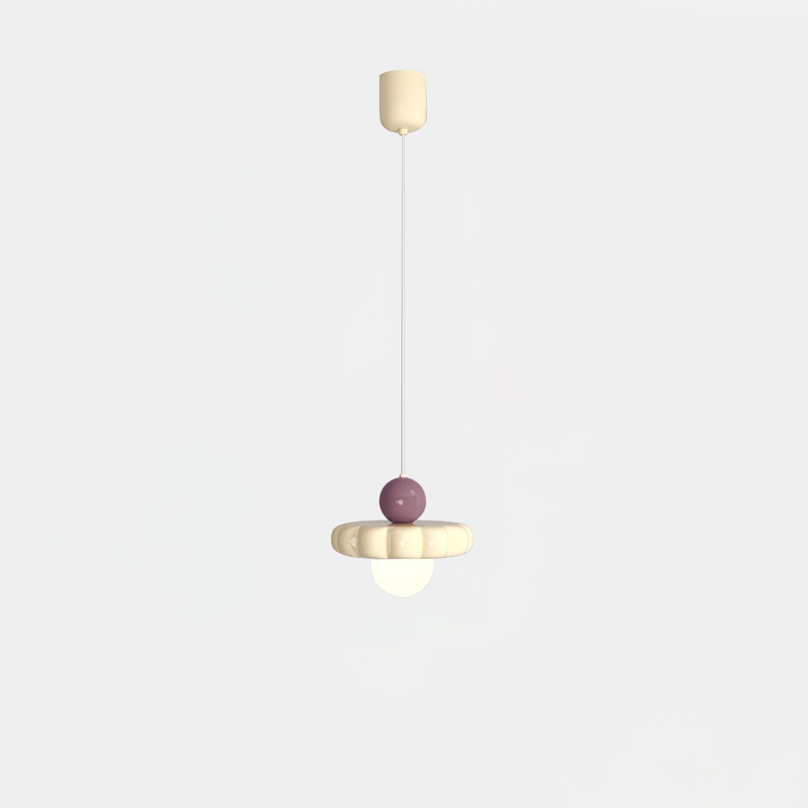 Stylish Cream Cloud Pendant Lamp - Modern Hanging Light Fixture for Bedroom, Living Room & Dining Room Decor