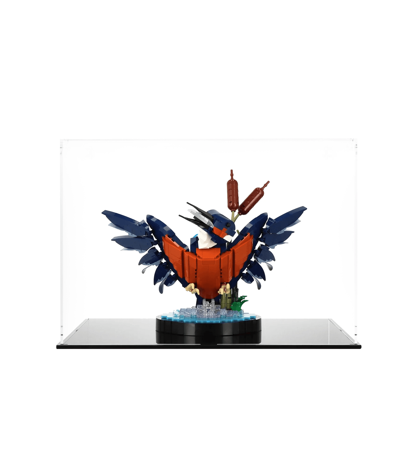 Lego Kingfisher Bird 10331 Display Case - Clear Acrylic Protection for Collectible Lego Sets | Perfect for Home Decor, Office Display & Gift Giving