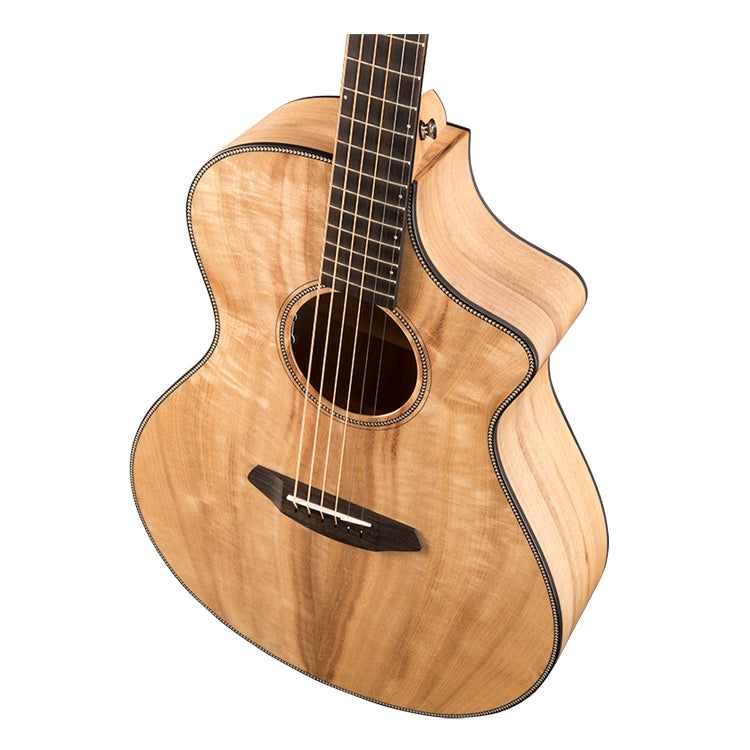 Breedlove Oregon Concert CE Acoustic Electric Guitar - Natural Finish | Perfect for Live Performances & Studio Recording