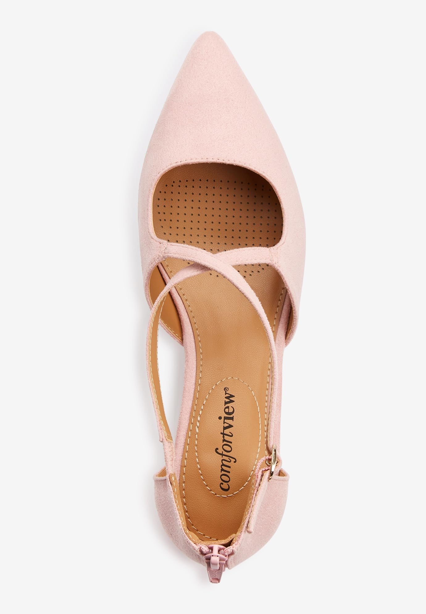 Comfortview Women's Wide Width The Dawn Pump - Comfortable Heels for Work, Office & Special Occasions | Stylish & Supportive Dress Shoes for All-Day Wear