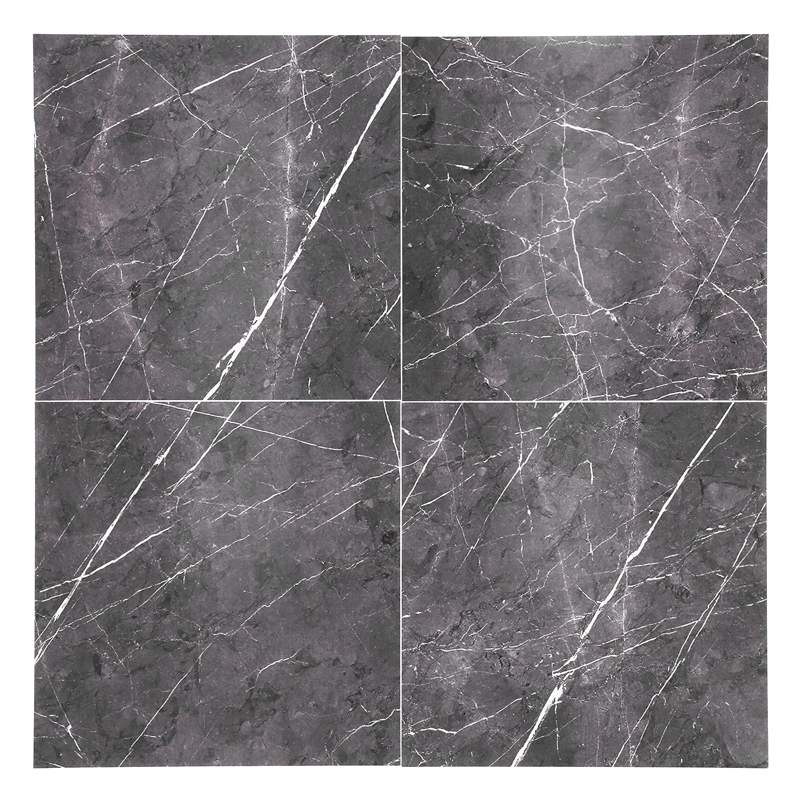 4-Pack Waterproof PVC Self-Adhesive Tile Stickers for Kitchen Backsplash, Cabinet Shelves & Bathroom Walls - Durable Peel-and-Stick Wall Decor (DLSF-02 Shen Cafe) | Perfect for Home Renovation, DIY Projects & Rental Apartment Upgrades