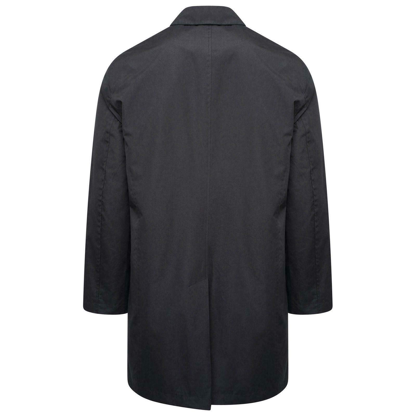 Harry Brown Big & Tall Single Breasted Trench Coat for Men - Classic Waterproof Overcoat for Business, Travel & Formal Occasions