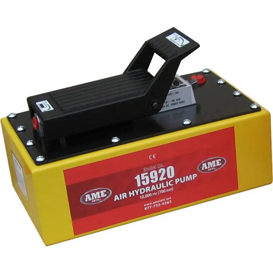 AME Air Hydraulic Pump 5 Quart - Heavy Duty Hydraulic Oil Pump for Automotive, Industrial & Farm Equipment - Ideal for Car Lifts, Jacks & Machinery Maintenance