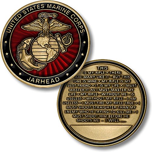 Marine Jarhead Harley Timing Cover Coin Mount Set - Chrome Plated Motorcycle Accessory for Harley Davidson - Perfect for Biker Gifts & Custom Bike Builds