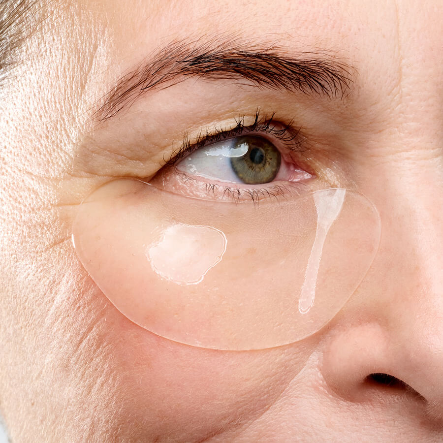CurrentBody Skin Hydrogel Eye Mask for Dark Circles & Puffiness - Cooling Gel Eye Patches for Wrinkles & Fine Lines - Perfect for Travel, Spa & Night Skincare Routine