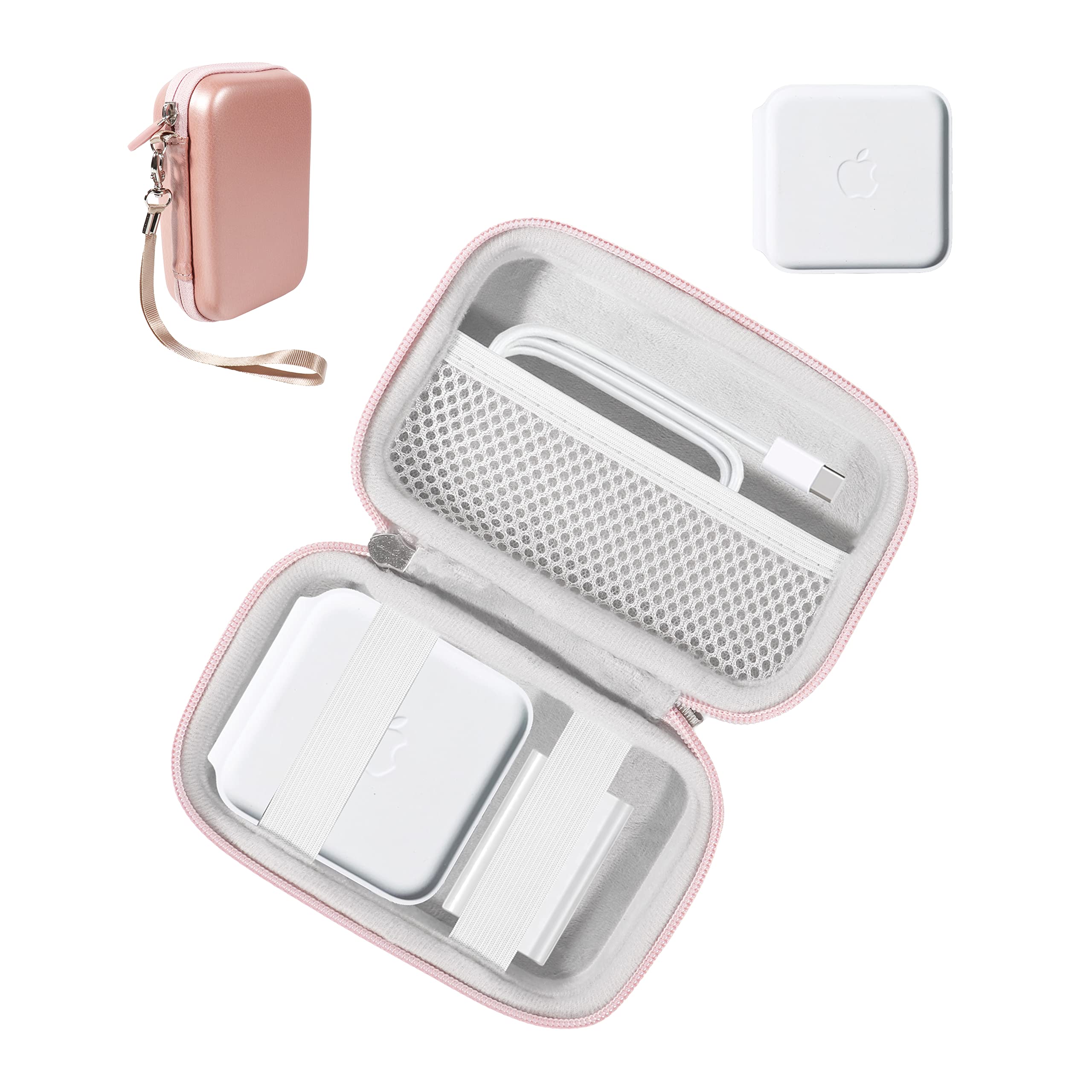 Premium Rose Gold Magnetic Case for Apple MagSafe Duo & 3-in-1 Wireless Chargers | Compatible with UCOMX Nano, IMPUVERS, Ankilo, Hicober, Ciacr | Perfect for Travel, Office & Nightstand Charging