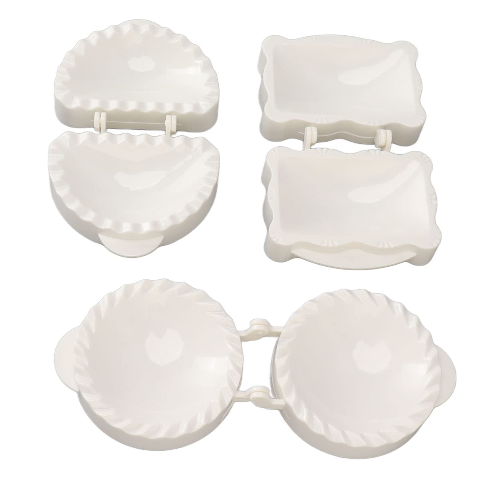 3Pcs Hand Pie Press Mold Set for Baking - Dough Press Tool & Pocket Pie Maker - Perfect for Christmas Party, Holiday Baking, and Homemade Pastries