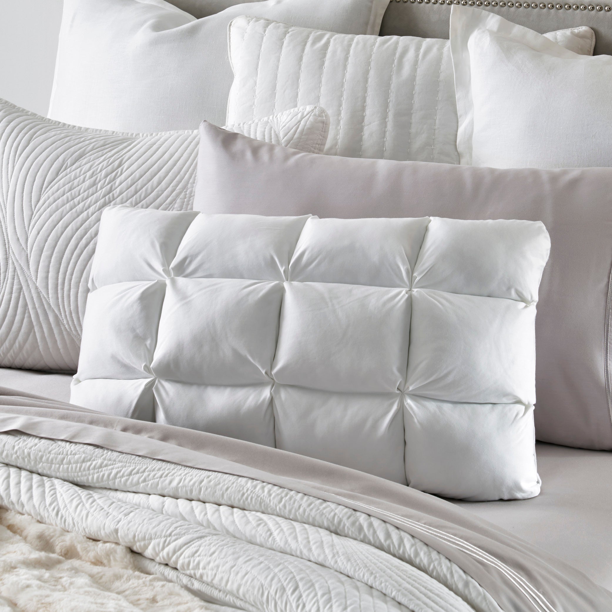 PureCare SoftCell Comfy Pillow - Hypoallergenic Memory Foam Pillow for Neck & Back Support - Perfect for Side Sleepers, Back Pain Relief & Better Sleep