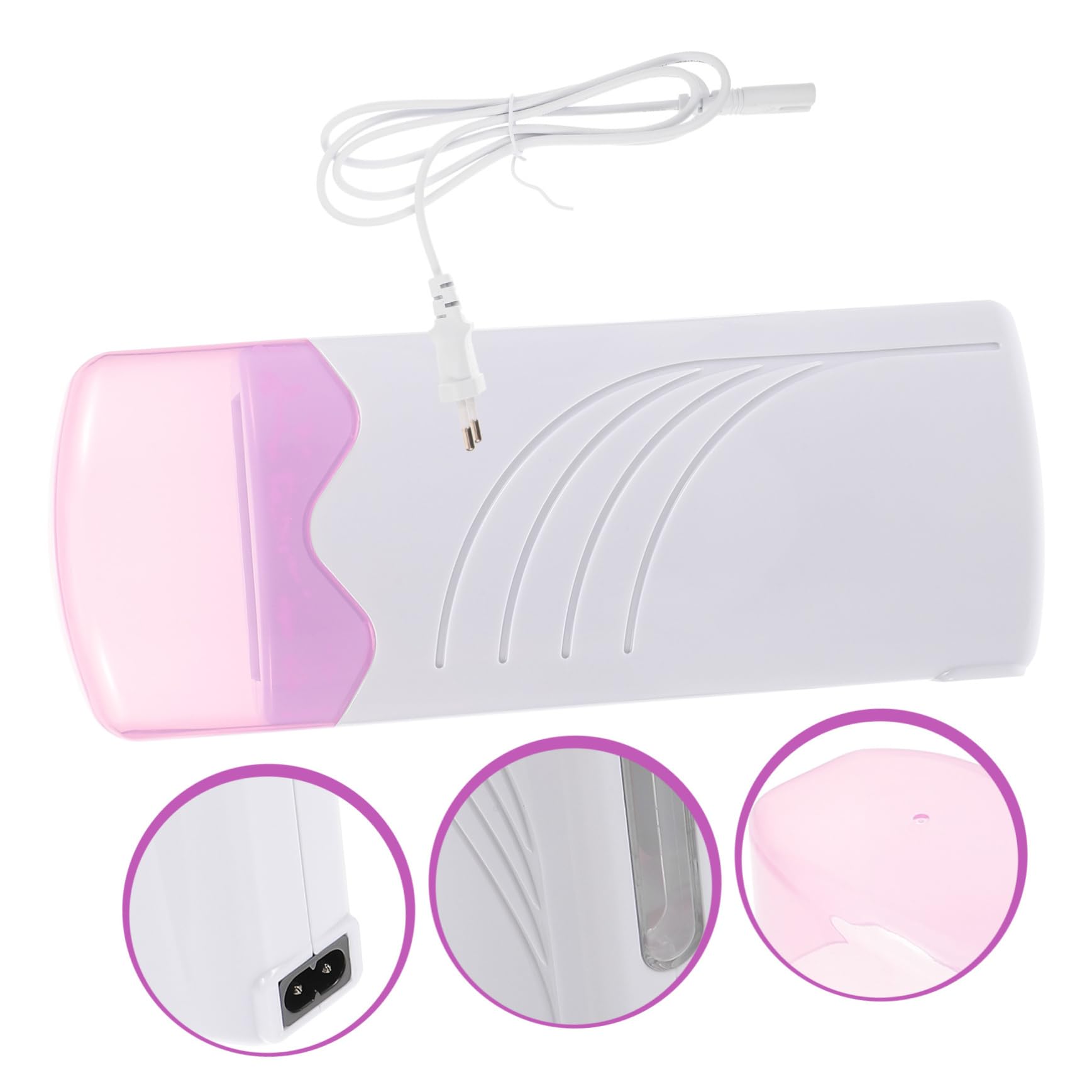 FOMIYES Professional Electric Roll-On Wax Heater for Hair Removal - Hard Wax Warmer Kit with Temperature Control - Perfect for Salon, Spa, and At-Home Waxing