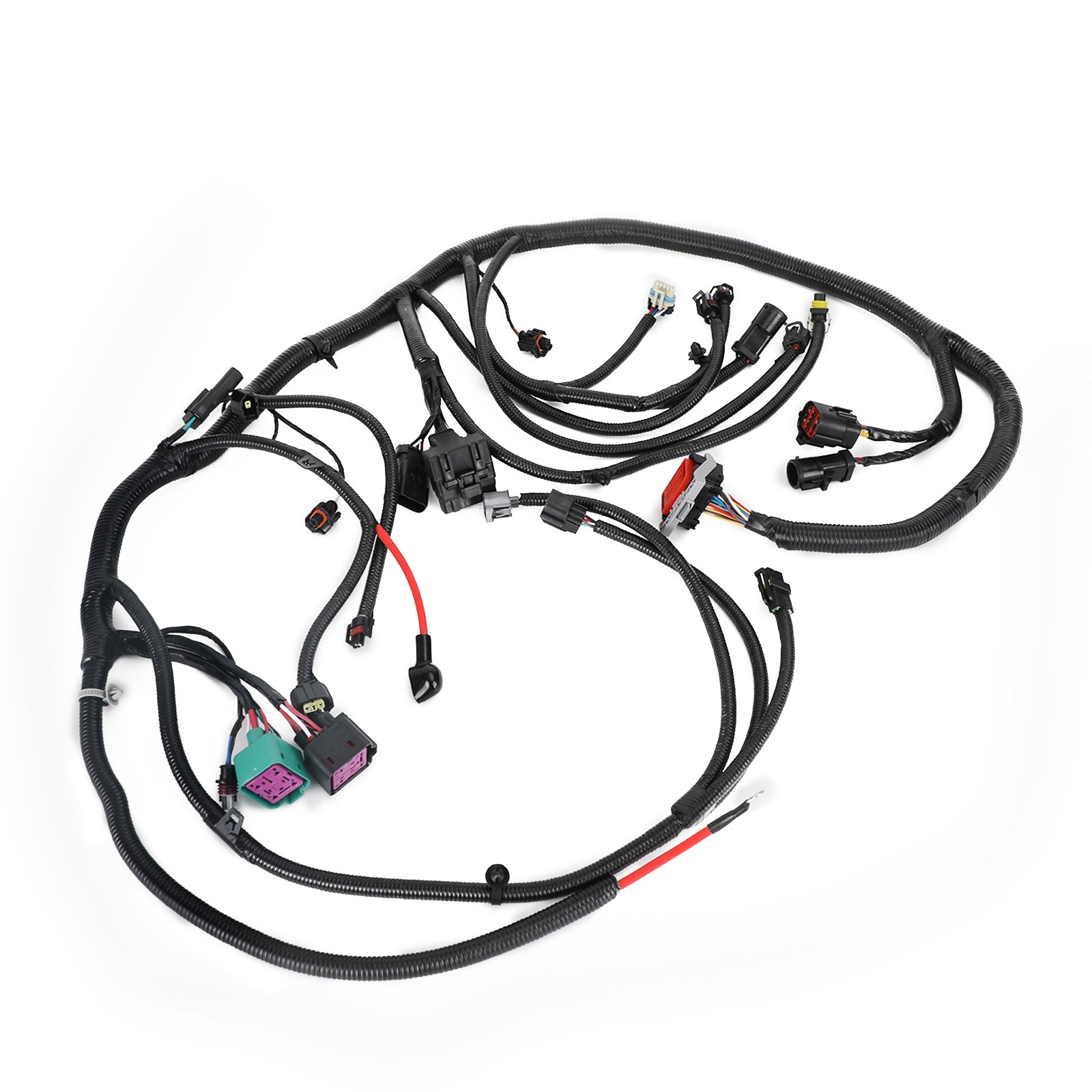 03-04 Ford F250 F350 F450 F550 Super Duty Engine Wiring Harness 3C3Z12B637BA - Replacement Electrical Connector for Truck Repair & Maintenance