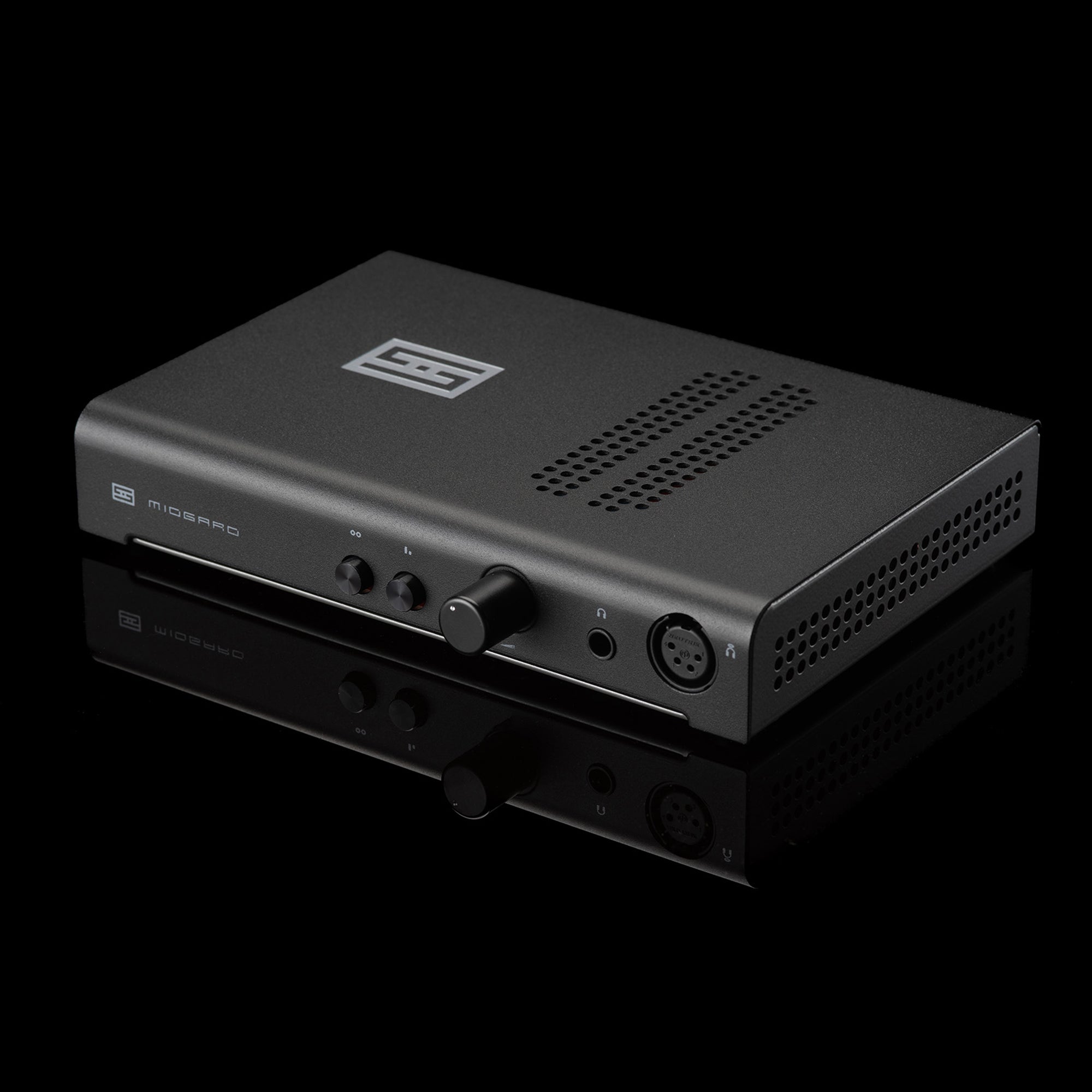 Schiit Audio Midgard Headphone Amplifier - High-Performance Stereo Amp for Audiophiles | Perfect for Home Studio, Gaming & Music Listening