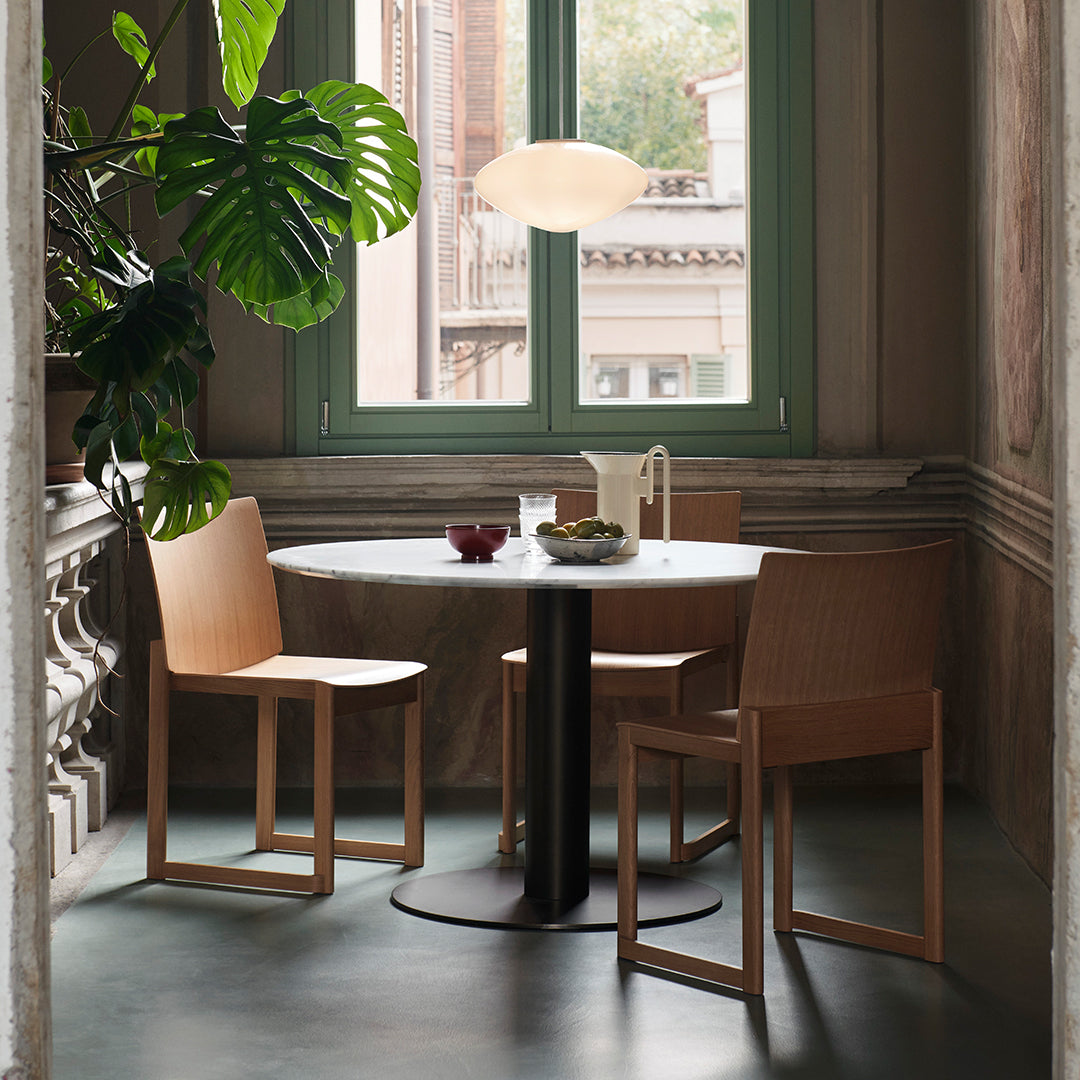 Allwood AV35 Stackable Side Chair - Modern Dining Chair for Kitchen, Restaurant & Office Use