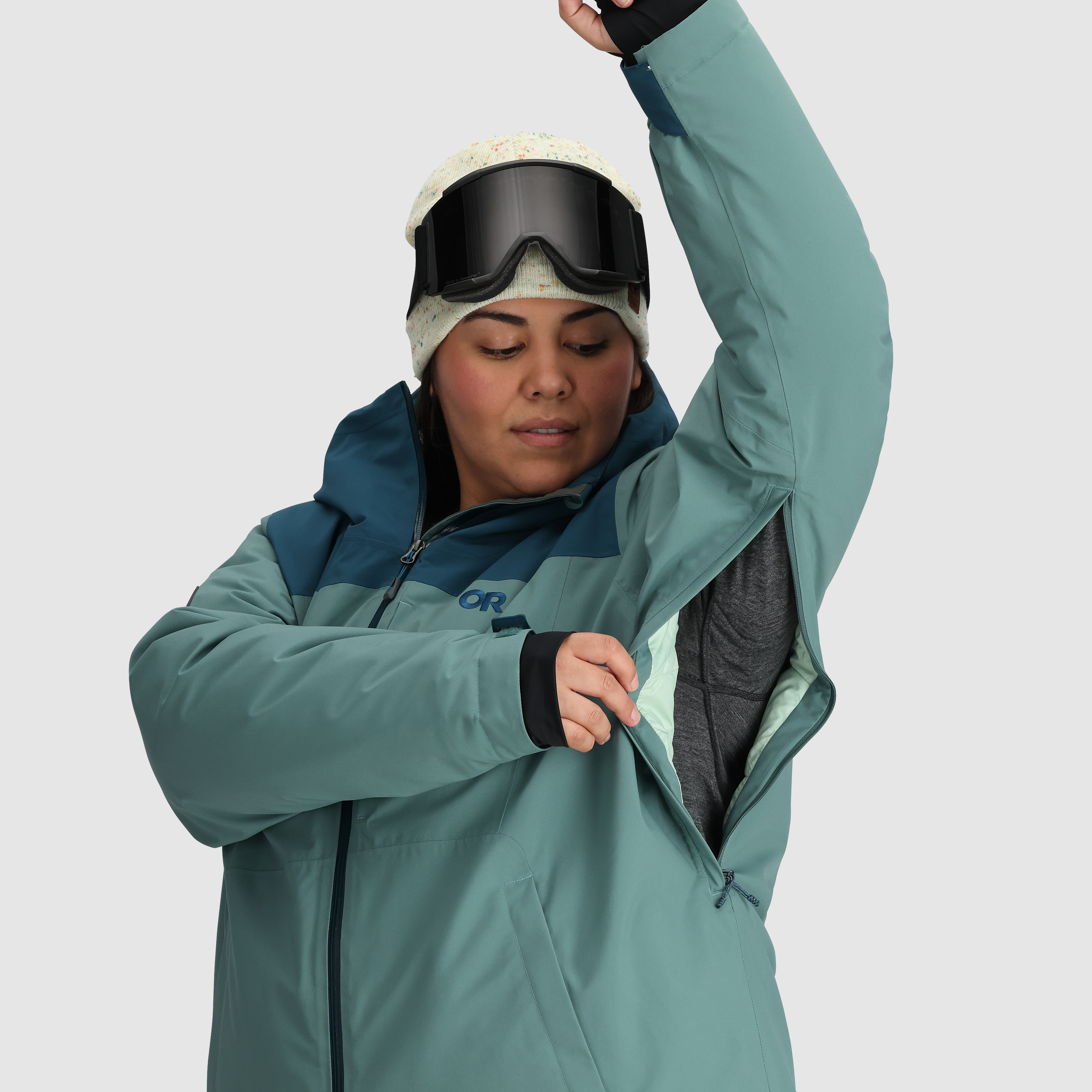 Women's Winter Snowcrew Jacket - Waterproof Windproof Insulated Ski Jacket for Cold Weather - Perfect for Skiing, Snowboarding & Outdoor Activities
