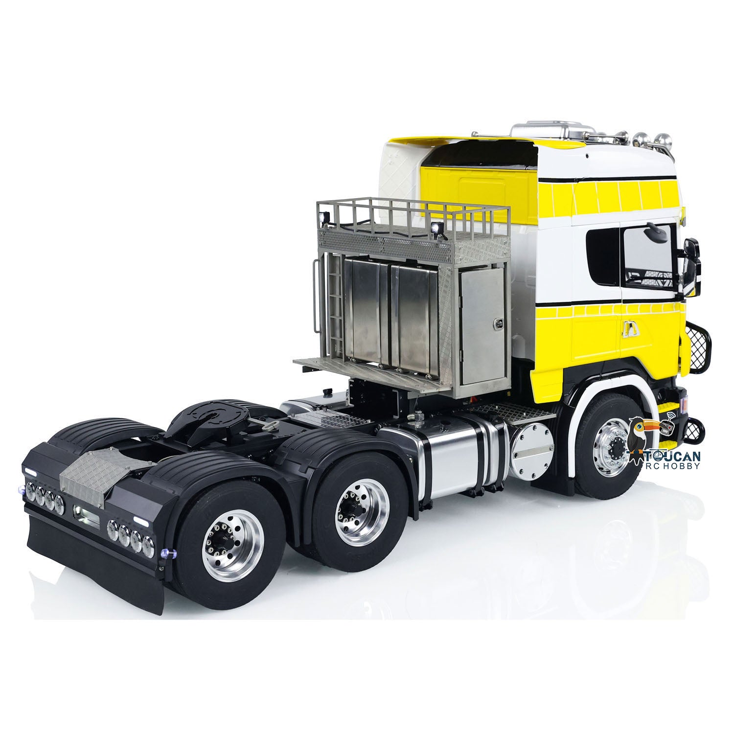 1/14 Scale 6x6 RC Tractor Truck - LESU Metal Chassis G 6181 Remote Control Car with RTR & PNP Options | Off-Road Crawler, Construction Site Toy, Hobby Grade Model for Adults & Kids