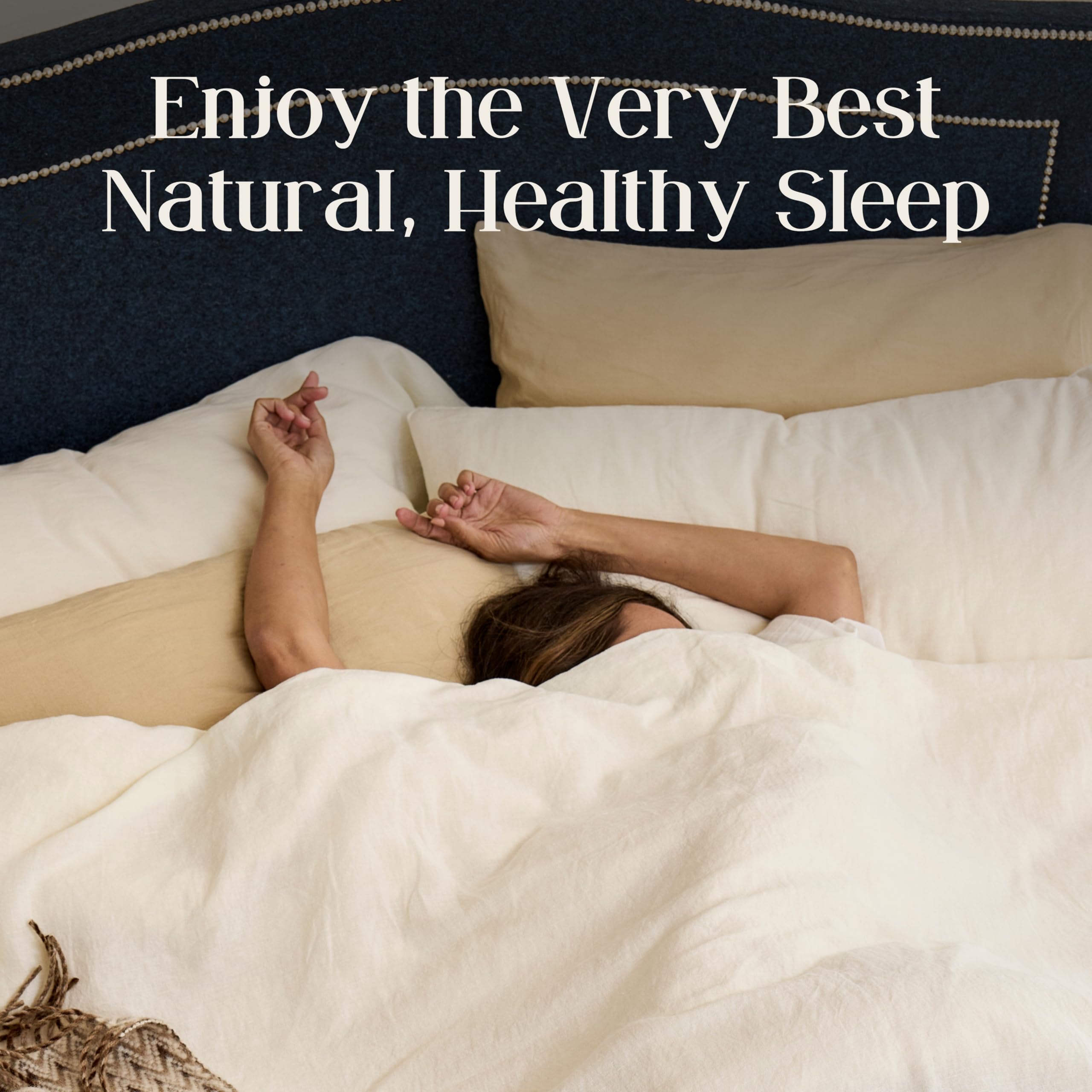Woolroom Deluxe King Size Wool Mattress Topper - 100% Natural Hypoallergenic British Wool with Organic Cotton Cover - Handcrafted for Extra Comfort on Firm or Old Mattresses - Superior Moisture Wicking & Temperature Regulation - Perfect for Allergy Sufferers & Hot Sleepers - Ideal for Master Bedrooms, Guest Rooms & Eco-Friendly Homes
