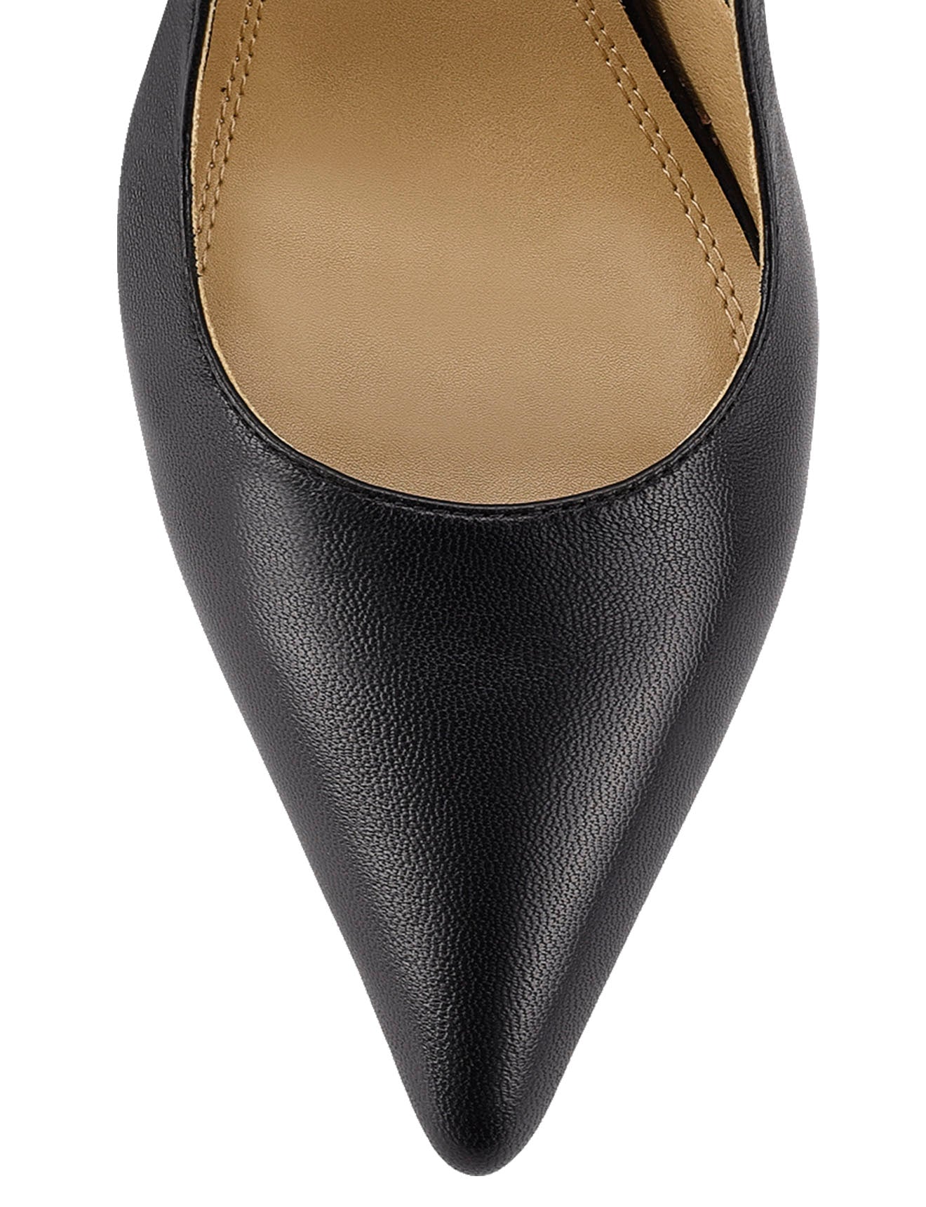 Cipriani Women's Black Leather Stiletto Pump Heels - Elegant Dress Shoes for Parties, Weddings & Evening Events