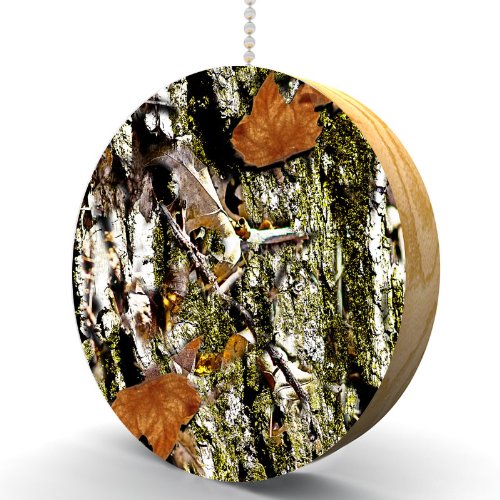 Premium Moss and Oaks Hardwood Oak Ceiling Fan Pull Chain & Light Switch - Elegant Home Decor for Living Room, Bedroom, and Office