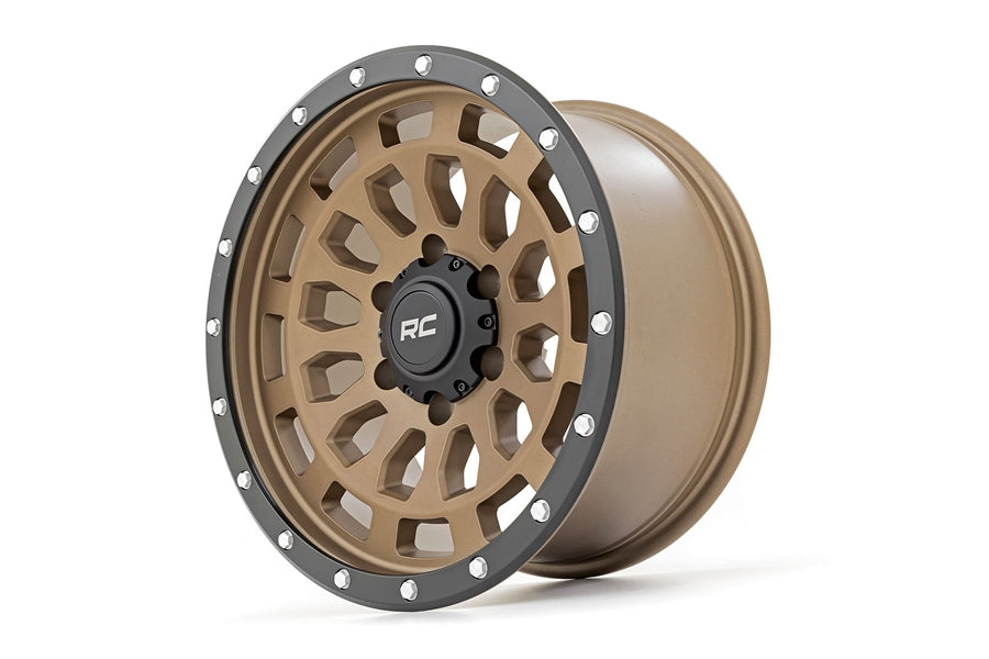 Ford Bronco Rough Country 87 Series Wheel 17x8.5 6x5.5 - Off-Road Alloy Rims for Ford Trucks & SUVs - Perfect for Trail Riding & Outdoor Adventures