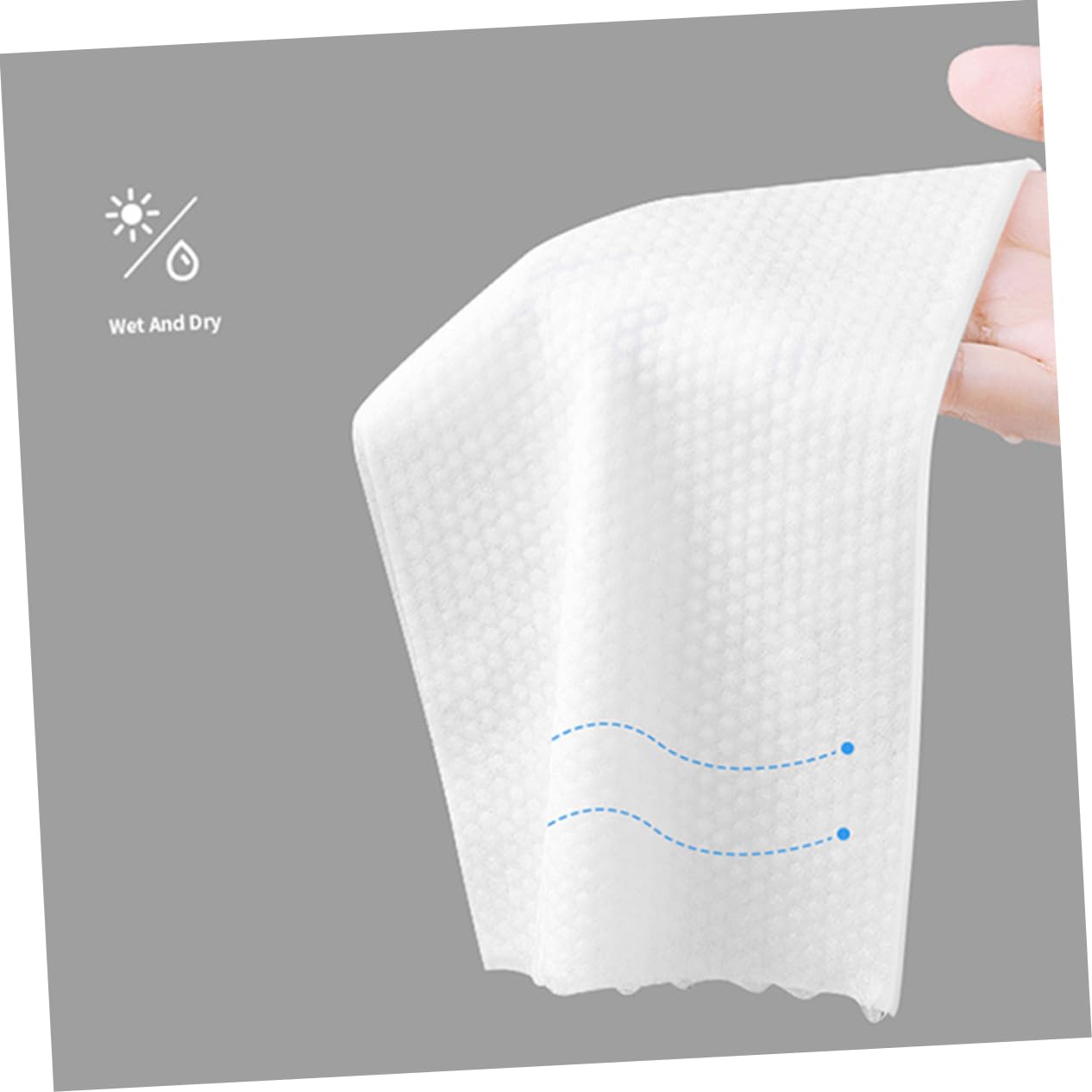 Healeved Makeup Remover Towel - Reusable Wet & Dry Facial Cleansing Cloth | Soft Cotton Face Towel for Gentle Makeup Removal & Skin Cleansing | Perfect for Travel, Gym & Daily Beauty Routine