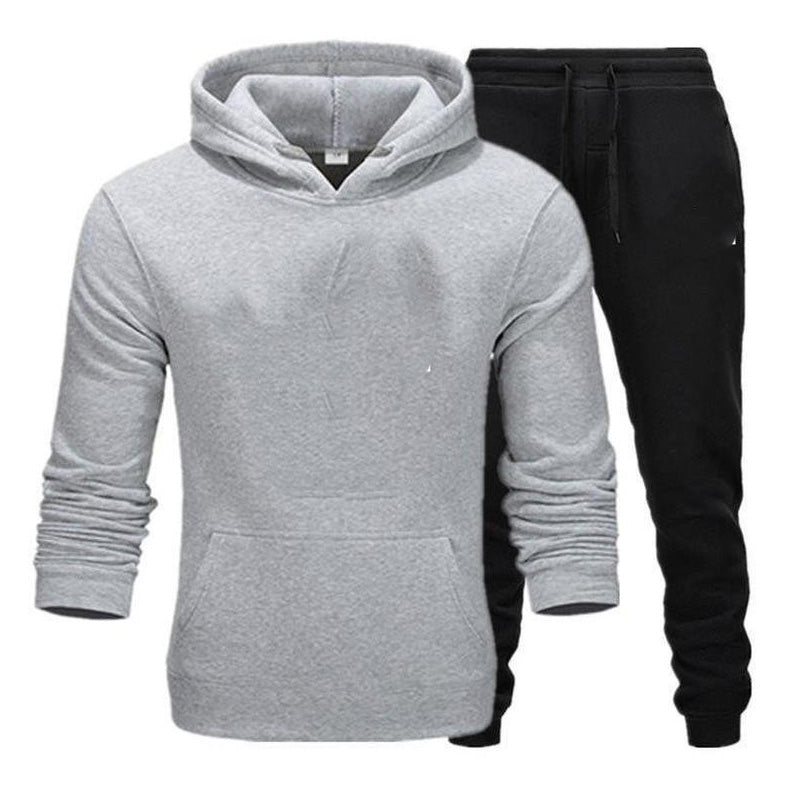 Men's Athletic Casual Two-Piece Suit - Lightweight Breathable Workout & Lounge Wear for Gym, Travel, and Everyday Comfort