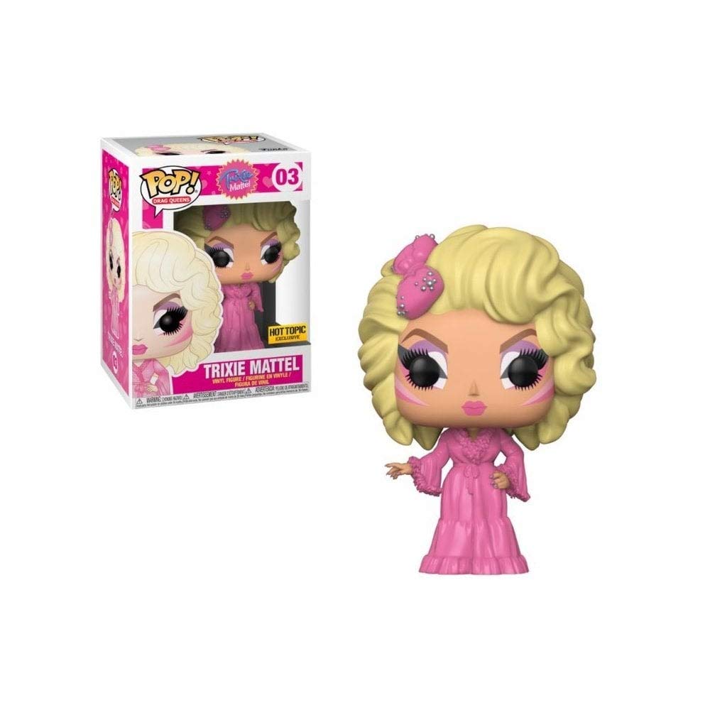 Funko Pop! Drag Queens - Trixie Mattel Limited Edition Collectible Vinyl Figure #03 | Perfect for Pop Culture Fans, Drag Race Enthusiasts & Home Decor | Great Gift for Birthday, Christmas & Pride Celebrations