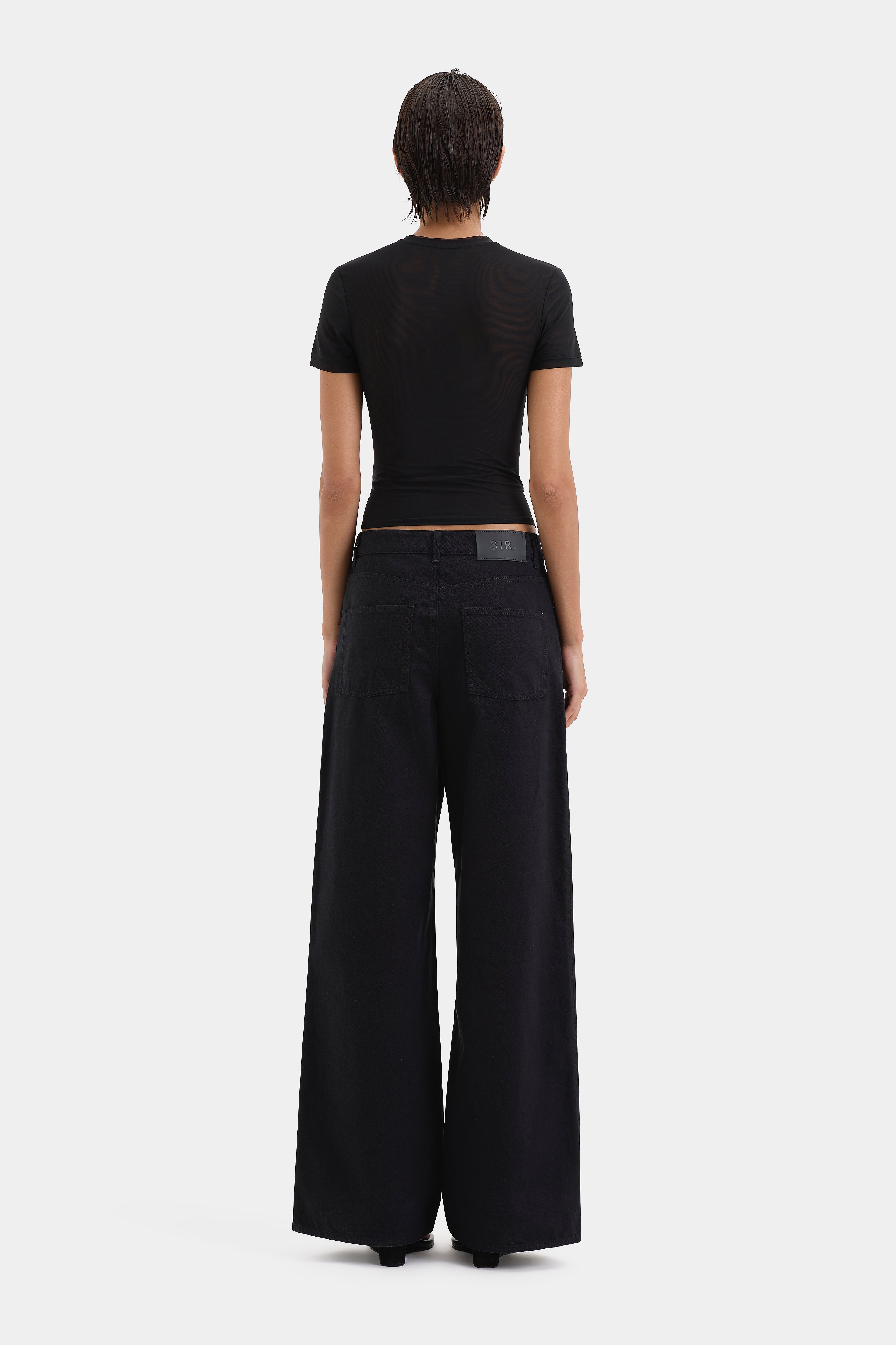 Stella Women's High Waist Wide Leg Jeans - Comfortable Stretch Denim Pants for Casual Wear & Everyday Outfits