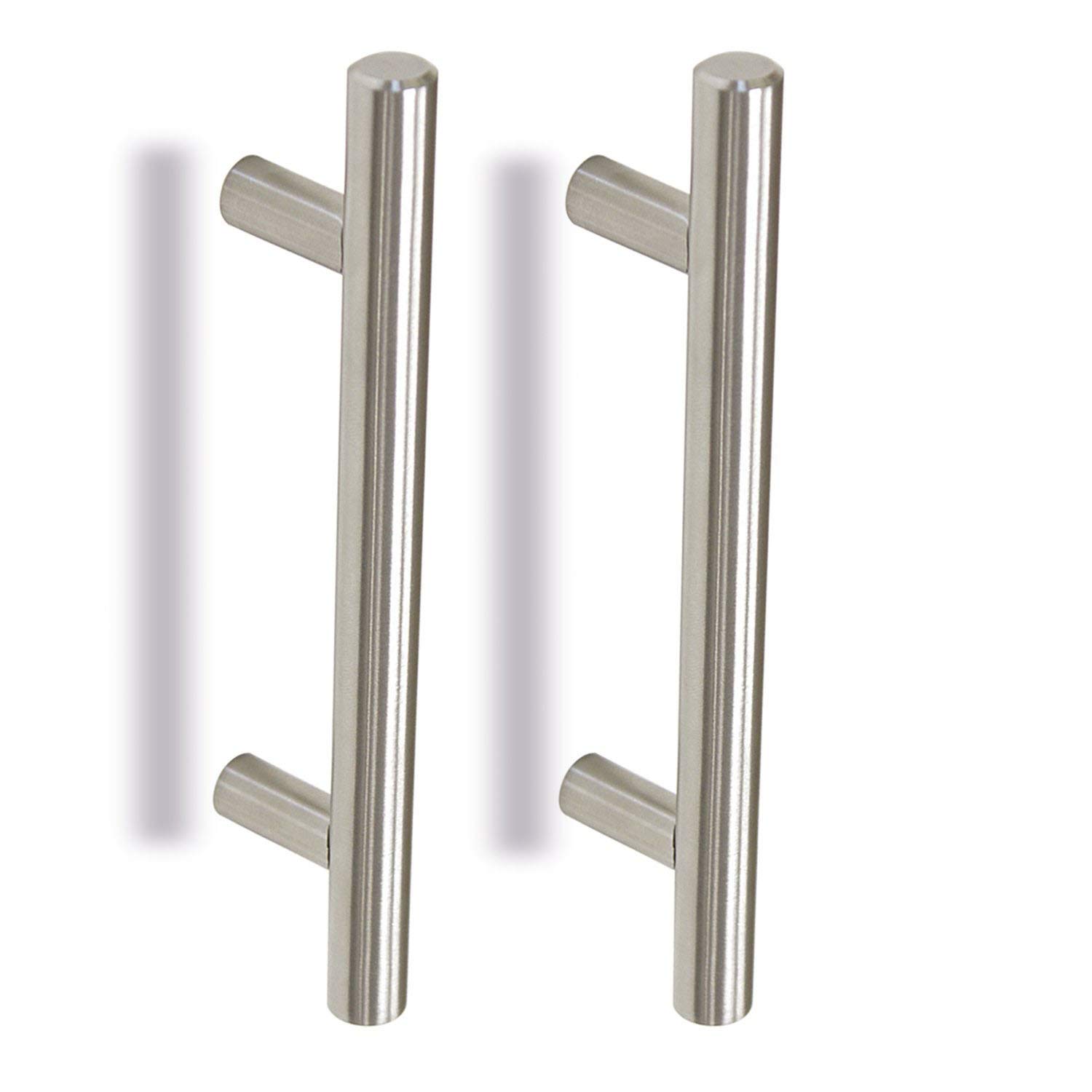 Brushed Nickel Modern Kitchen Cabinet Pulls 3.5 Inch - Stainless Steel T-Bar Drawer Handles for Closet, Dresser & Furniture (15 Pack) | Durable Cabinet Hardware for Home & Office Organization