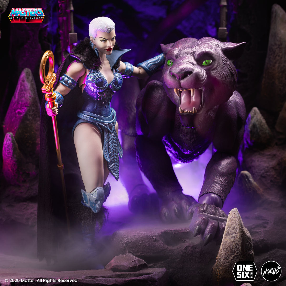 Masters of the Universe Evil Lyn 1/6 Scale Collectible Action Figure - Limited Timed Edition - Perfect for Display, Collectors & He-Man Fans