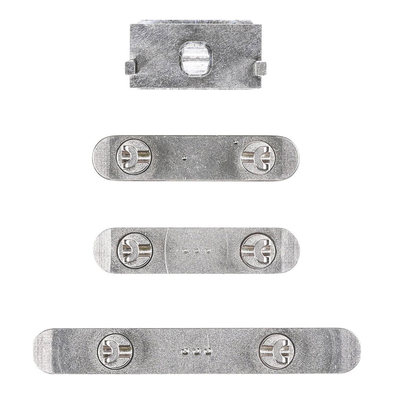 Original iPhone 13 Pro/13 Pro Max Replacement Side Buttons (4-Piece Set) - Volume, Power & Mute Keys - Perfect for DIY Phone Repair & Maintenance