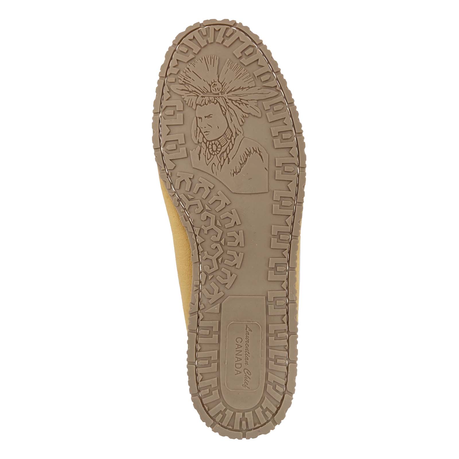 Women's Beaded Moccasin Shoes with Comfortable Rubber Sole - Perfect for Casual Wear, Indoor Slippers & Boho Fashion Outfits