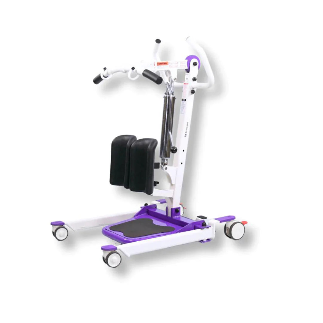 Dansons Medical SA350H Compact Stand Assist Hydraulic Lift - 350 lbs Weight Capacity - Ideal for Home Care & Patient Transfer