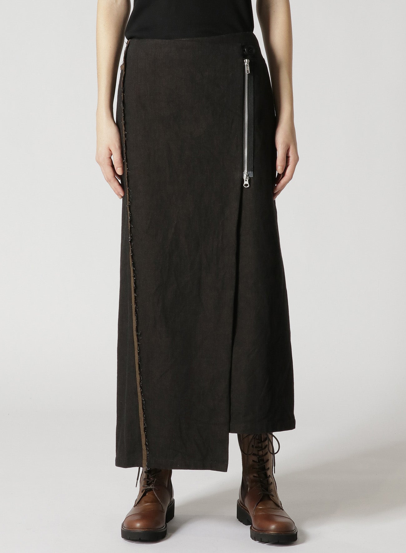 10oz Denim Panelled Wrap Skirt for Women - Stylish & Comfortable Wrap Around Skirt for Casual Outings, Beach, and Everyday Wear