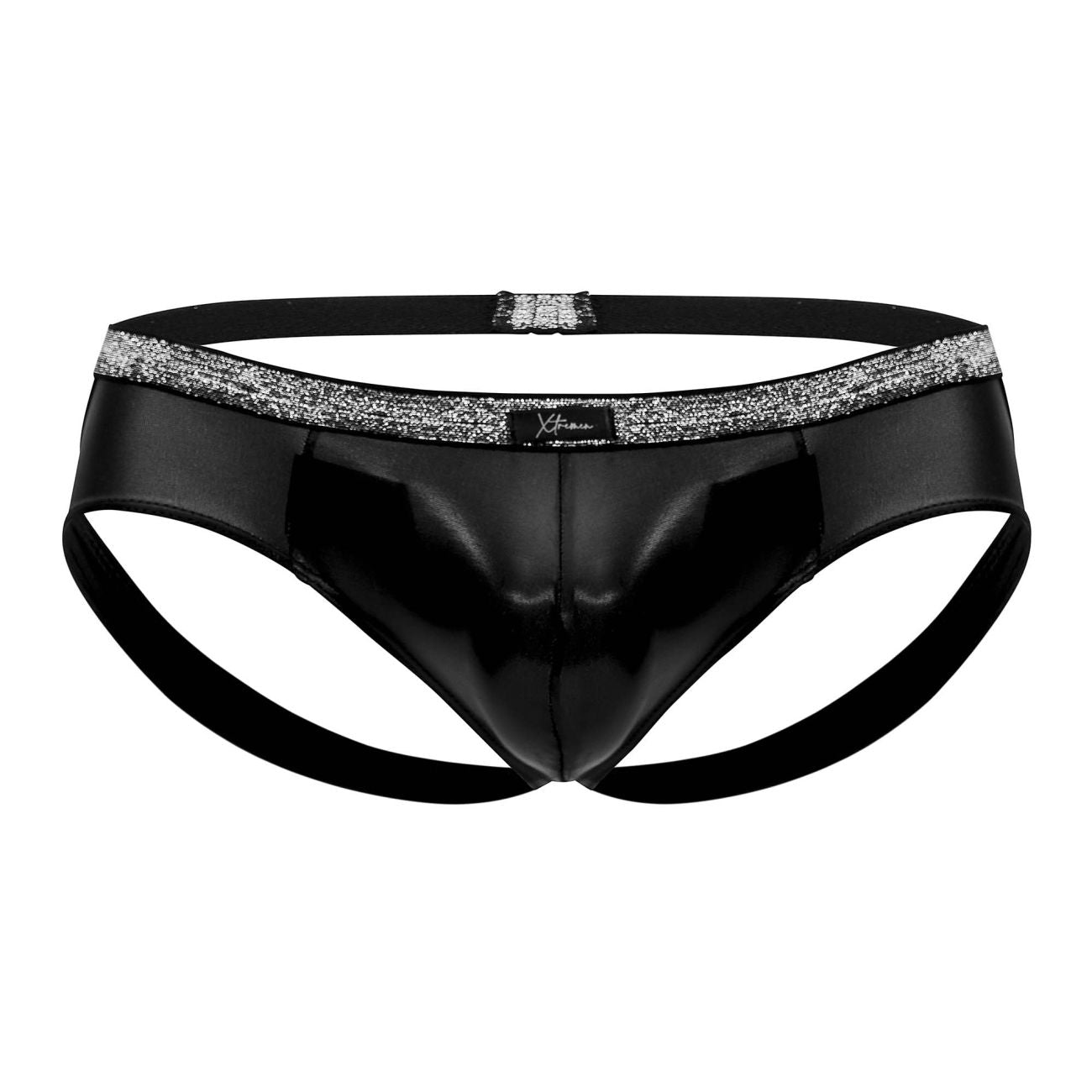 Xtremen Metallic Jockstrap 91116 - Premium Shiny Underwear for Men, Comfortable & Supportive Athletic Jock Strap - Perfect for Gym, Sports & Intimate Wear