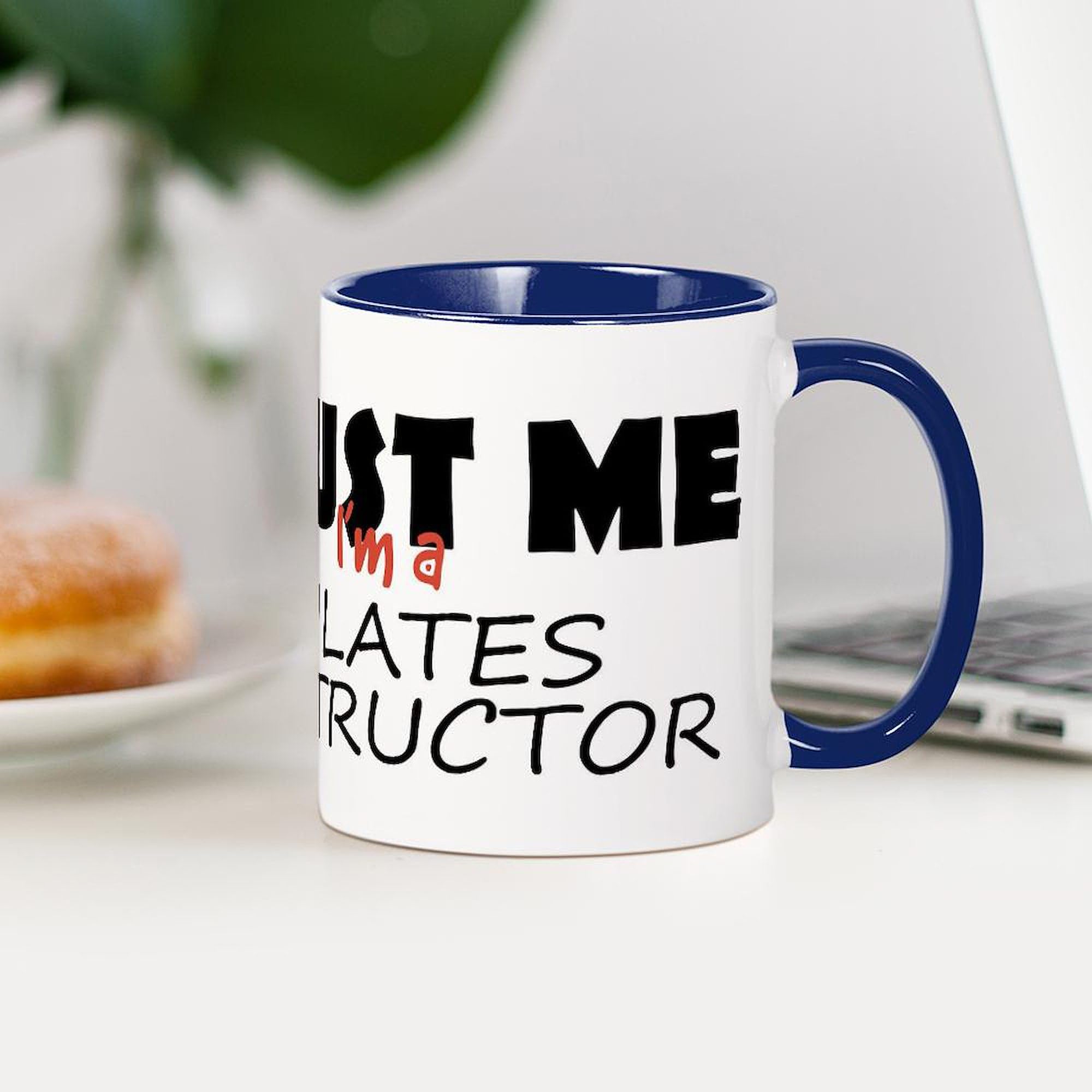 Pilates Instructor Coffee Mug - 11 oz (325 ml) Ceramic Tea Cup with Inspirational Quote - Perfect Gift for Yoga & Fitness Teachers, Office Use, or Morning Coffee Routine