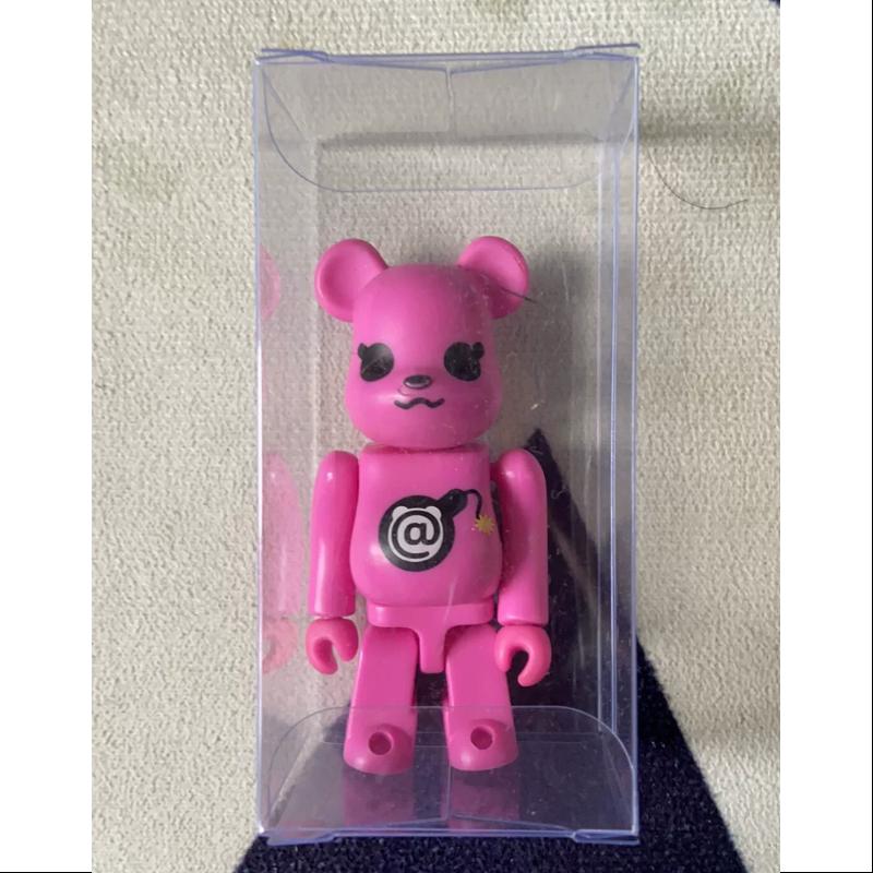 Be@rbrick Series 3 CUTE BOMB Bear Pink 100% Collectible Vinyl Art Toy - Perfect for Display, Gifts & Anime Collections