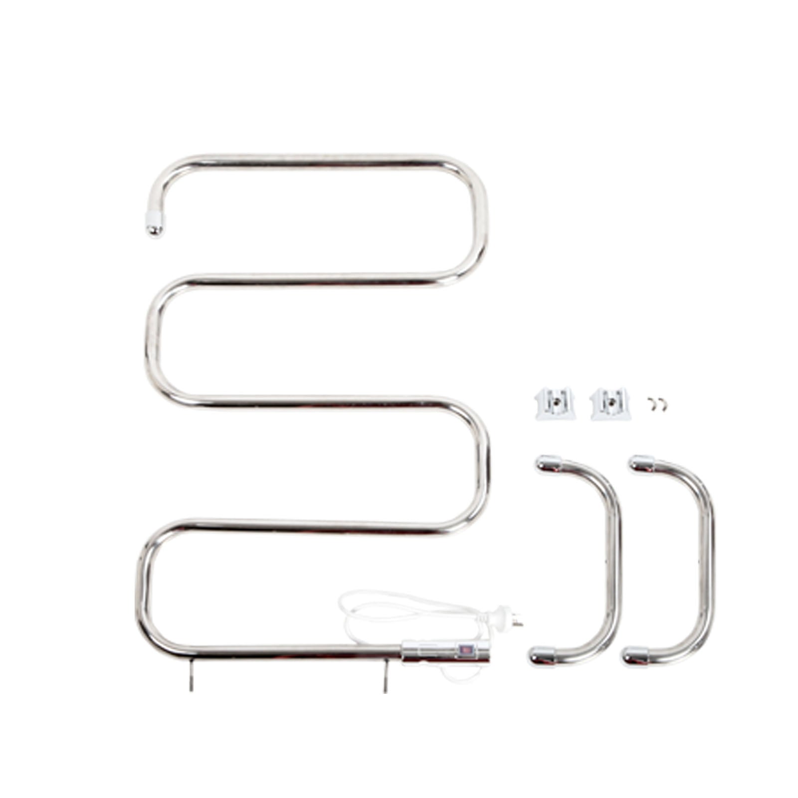 Devanti 5-Bar Electric Heated Towel Rail - Freestanding Bathroom Warmer for Towels & Clothes | Fast Drying & Warmth for Spa, Gym, and Home Use