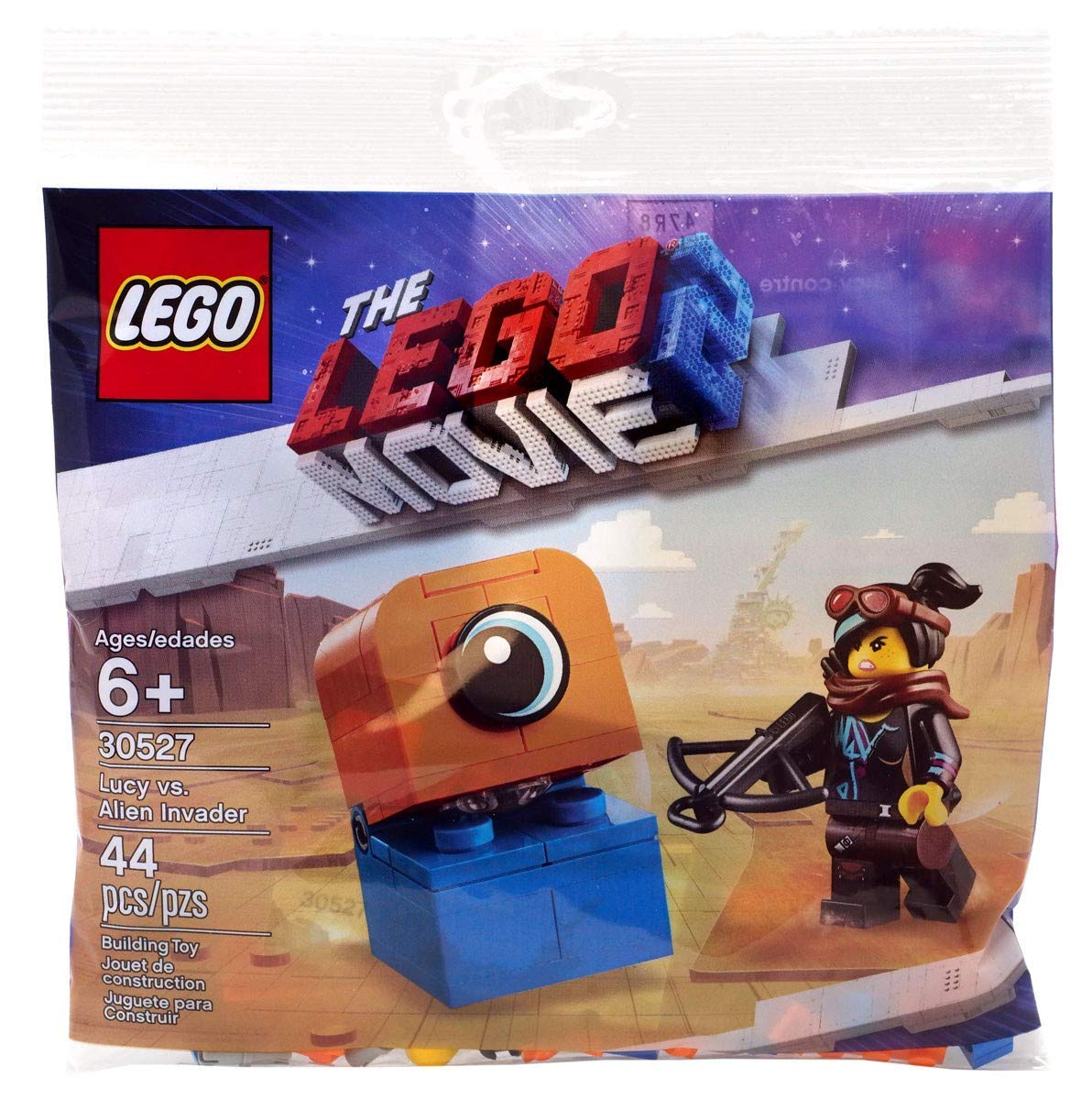 LEGO Movie 2 Lucy vs. Alien Invader Building Set (30527) - Mini Figure Collectible for Kids & Adults - Perfect for Play, Display & Gift Giving