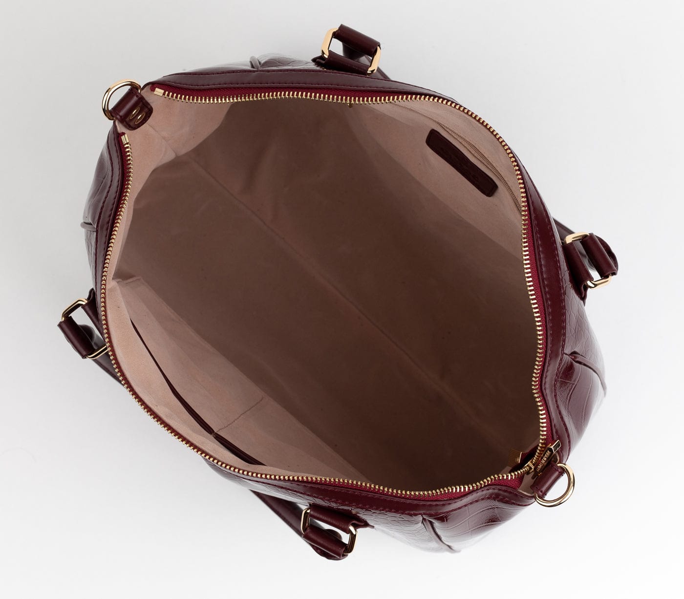 Madison Vegan Leather Handbag for Women - Burgundy Crossbody Purse | Stylish & Cruelty-Free Fashion Accessory for Work, Travel & Everyday Use
