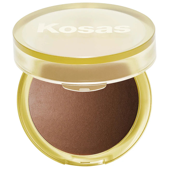 KOSAS Baked Bronzer - Talc-Free, Glowy Warmth for a Sun-Kissed Look | Perfect for Everyday Wear & Natural Makeup Looks