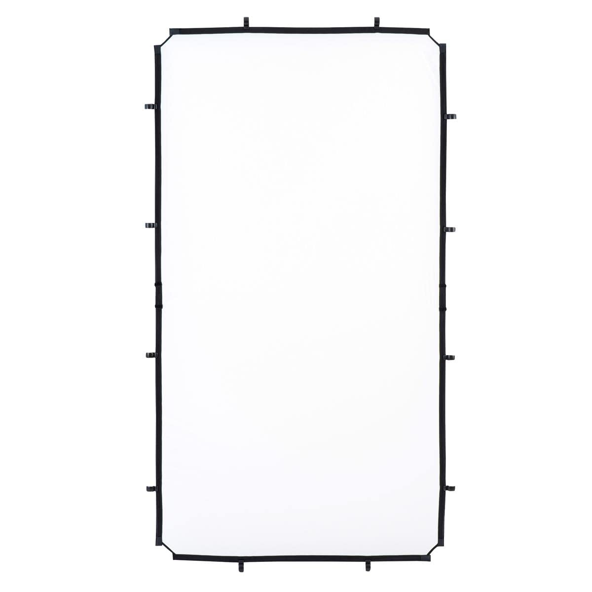 Manfrotto 3.6x6.6' Skylite Rapid Fabric 1.25-Stop Diffuser - Professional Photography Lighting Modifier for Soft Light in Studio & Outdoor Shooting