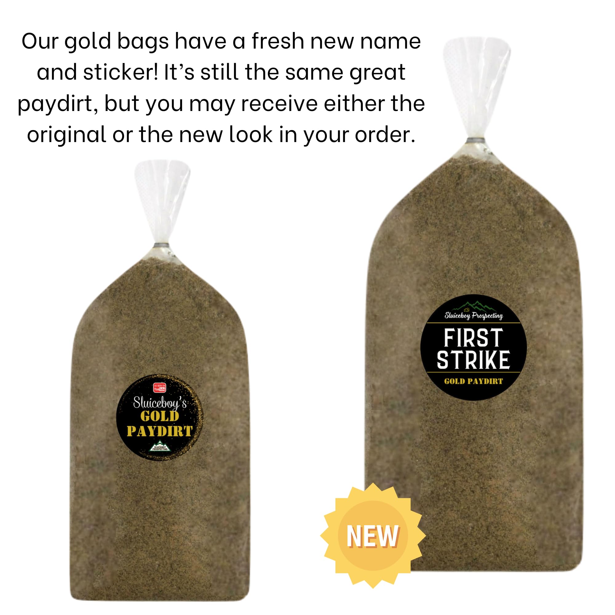 Premium Sluiceboy Gold Mining Kit - Large Prospecting Set with Paydirt, Pans, Snifter Bottles & Vials (4-Piece Kit) | Perfect for Gold Panning Parties, Outdoor Adventures & Treasure Hunting