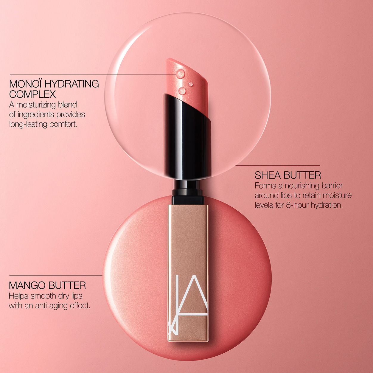 Afterglow Sensual Shine Lipstick - Long Lasting Hydrating Lip Color with High Pigmentation for Women, Perfect for Date Night & Special Occasions