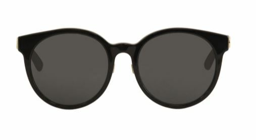 Gucci GG 0416SK 002 Black/Gray Polarized Sunglasses for Women - Luxury Designer Shades for Driving, Beach & Outdoor Fashion
