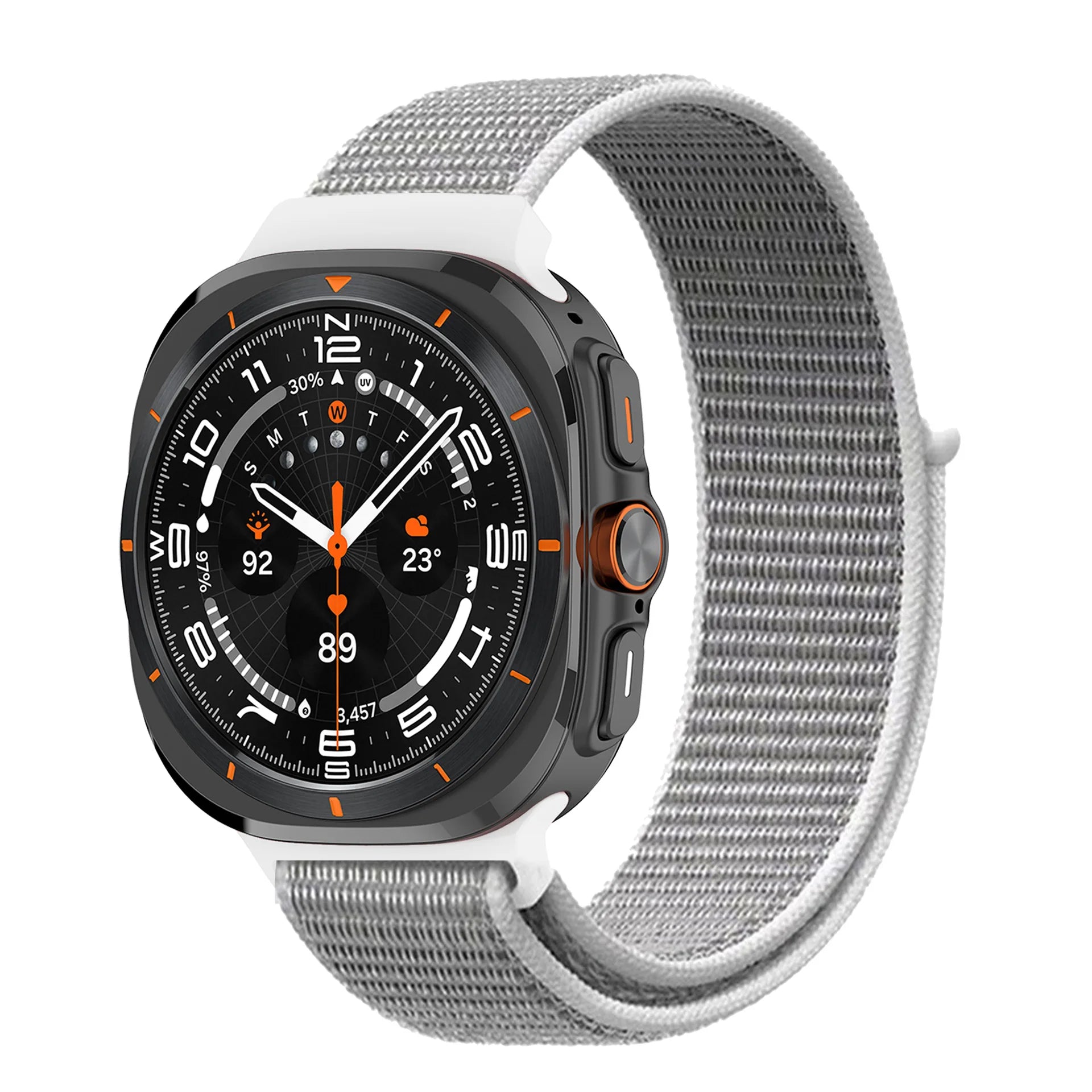 Durable Nylon Sports Bands for Samsung Watch Ultra - Comfortable & Adjustable Strap for Running, Gym & Outdoor Activities