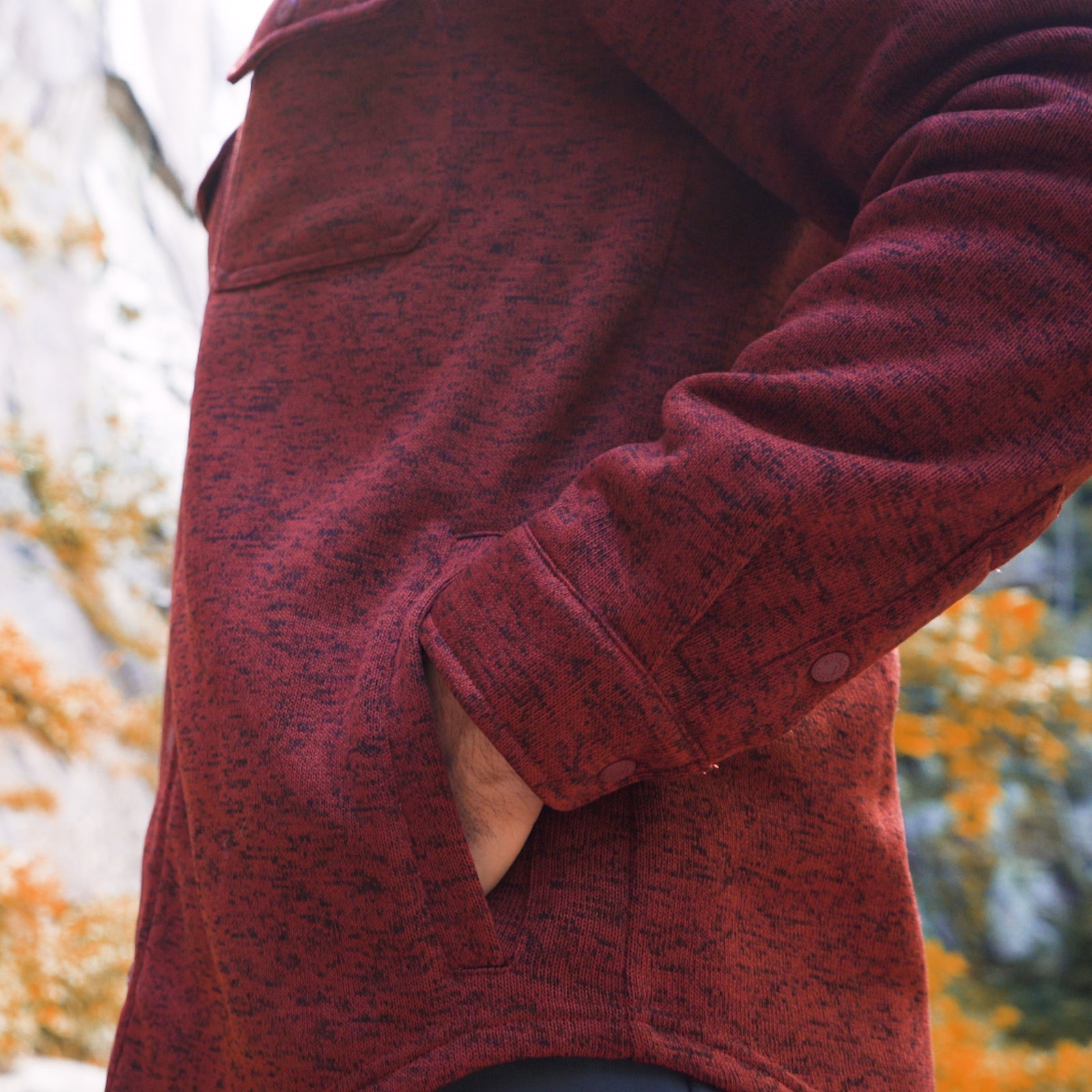 Men's Norris Shirt Jacket - Lightweight Casual Button-Up Shirt for Outdoor Activities & Everyday Wear