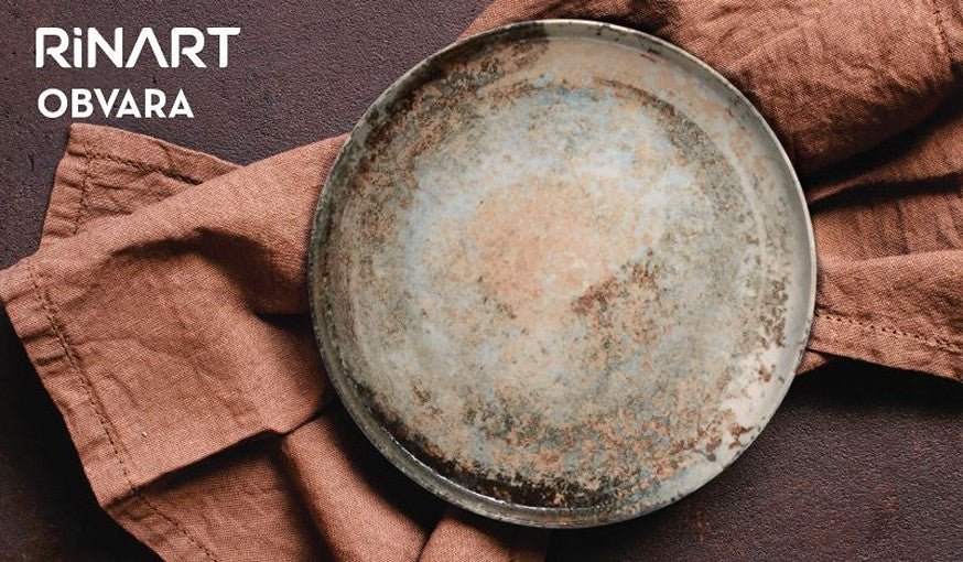 Handmade Obvara Ceramic Deep Plate 28cm (1800cc) - Rustic Dinnerware for Home Dining, Restaurant Serving & Special Occasions