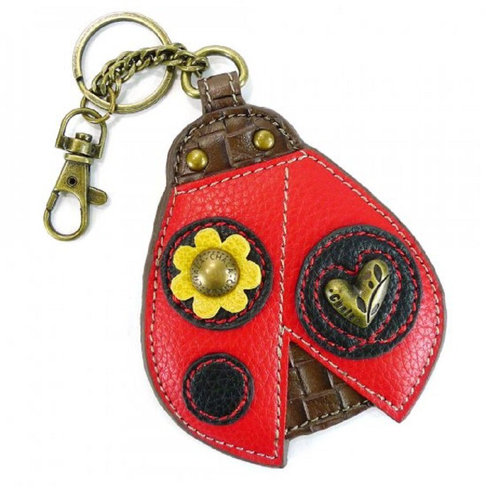 Ladybug Coin Purse & Keychain - Cute Small Wallet for Women - Perfect for Keys, Coins, and Everyday Essentials