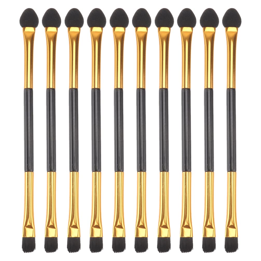 20Pcs Double Head Eyeshadow Brush Set - Professional Makeup Applicator with Handle for Eyeshadow & Blending | Perfect for Makeup Artists, Beginners & Daily Beauty Routine
